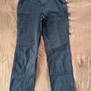 Carhartt Rugged Flex Loose Fit Canvas Double Front Work Pants - 8 Tall